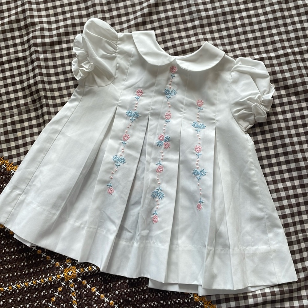 Vintage Peter Pan Collar Baby Dress